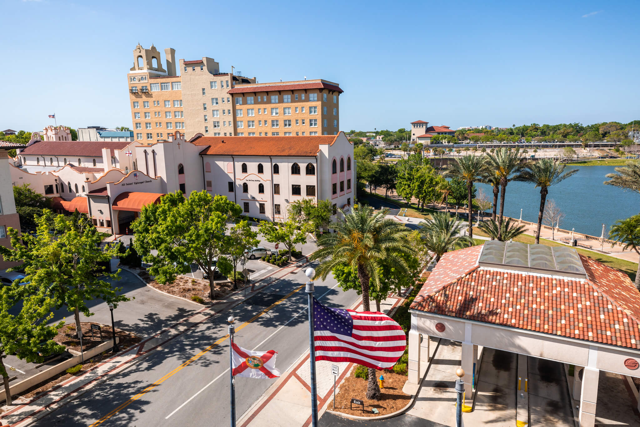 Commercial roofing work in Lakeland